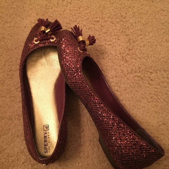 Sperry Tassel Flats - Ladies Size 7.5 - Picture 3 of 8